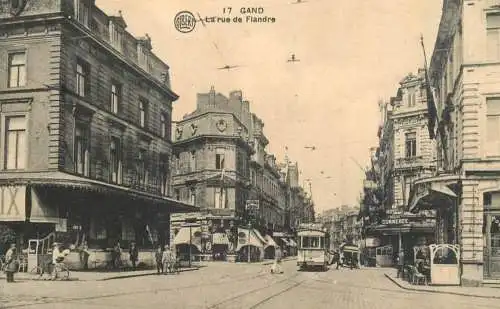 Belgium surface public transport tramway Gand Flandre