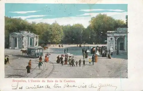 Belgium surface public transport tramway Bruxelles Bois de la cambre