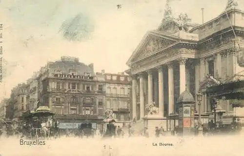 Belgium surface public transport tramway Bruxelles la Bourse