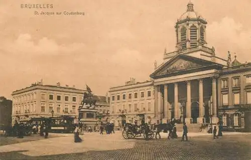Belgium surface public transport tramway St, Jacques