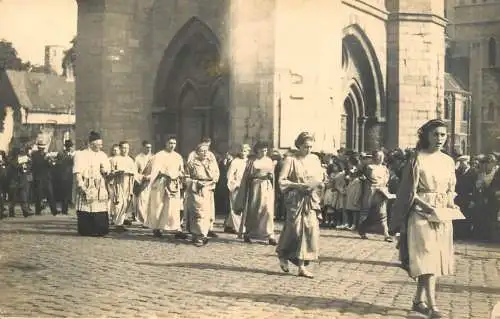 Religious event to identify photo postcard