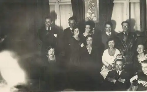 Social history persons photo postcard