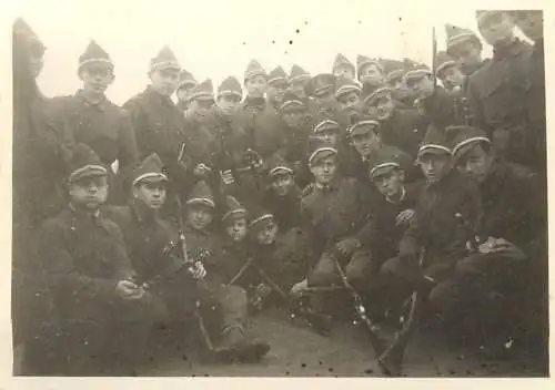 Military regimental souvenir photo Romania