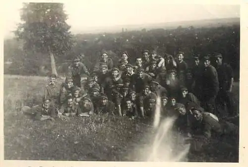 Military regimental souvenir photo Romania