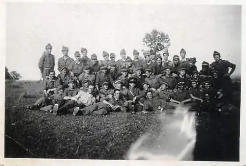Military regimental souvenir photo Romania