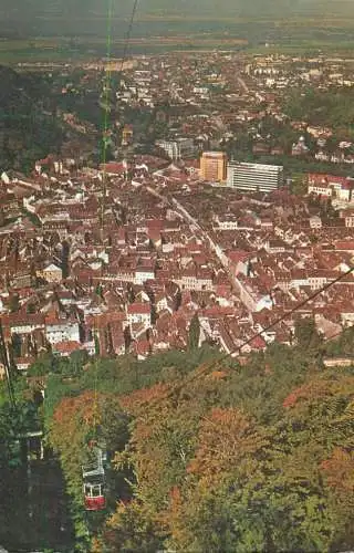 Romania Brasov vedere de pe Tampa aspect general