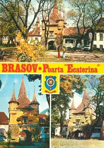 Romania Brasov Poarta "Ecaterina" sec XVI multi view
