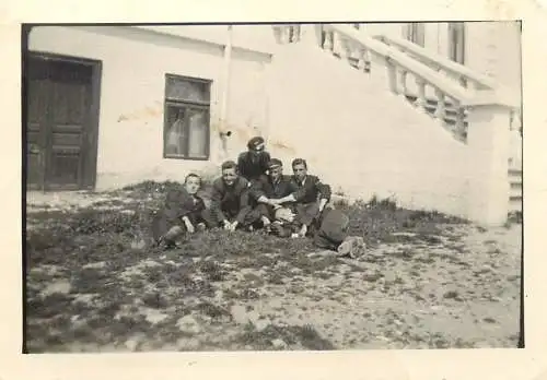 Romania school prom souvenir photo 1940`s