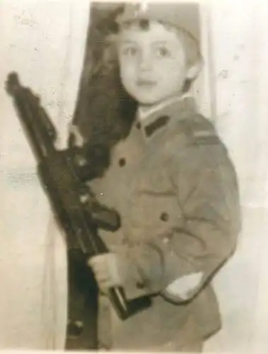 Anonymous persons boy uniform