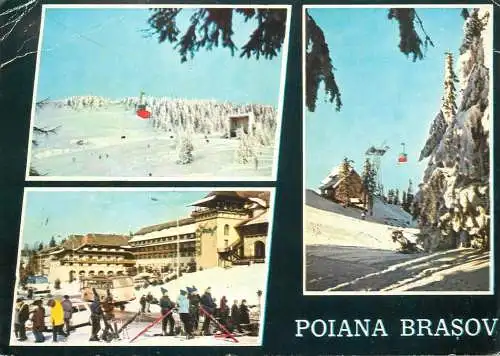 Romania Poiana Brasov aspecte de iarna multi view
