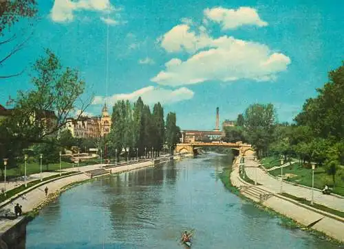Romania Timisoara vedere de pe Bega