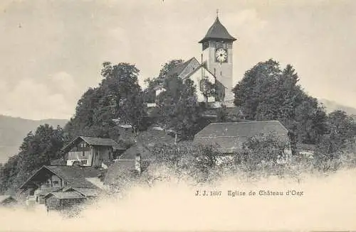 Switzerland eglise de Chateau d'Oex