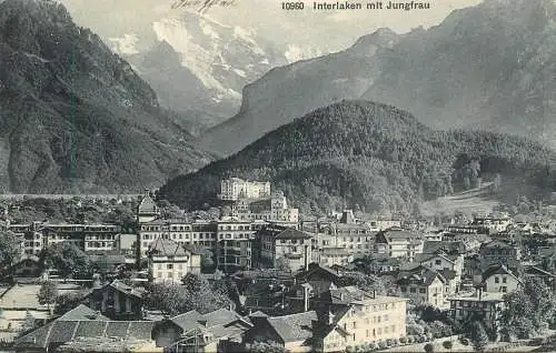 Switzerland Interlaken mit Jungfrau