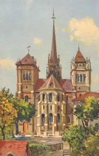 Switzerland Genève cathedrale St. Pierre