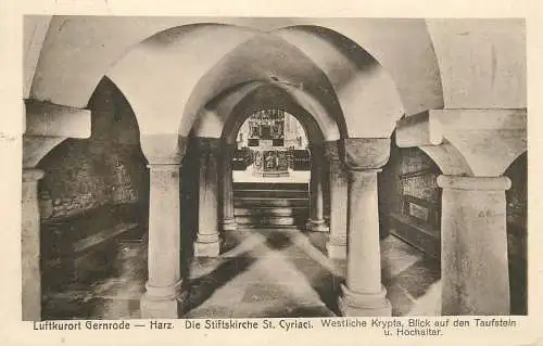 Germany Genrode i. Harz St. Cyriaci