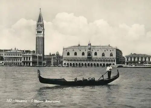 Italy Venice San Marco gondola