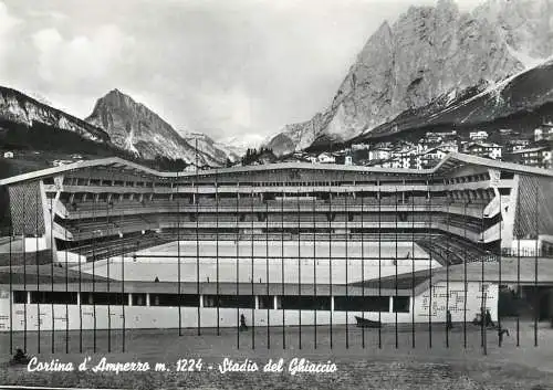 Italy Cortina d' Ampezzo stadio del ghiaccio