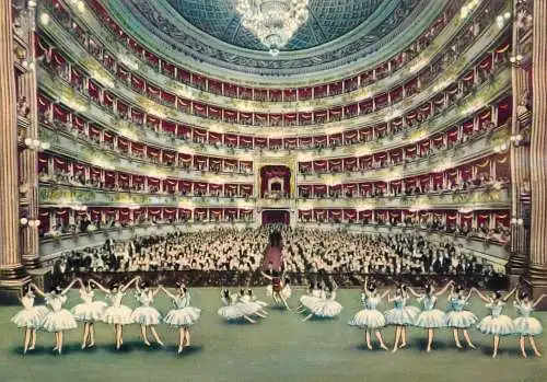 Italy Milano scala theater
