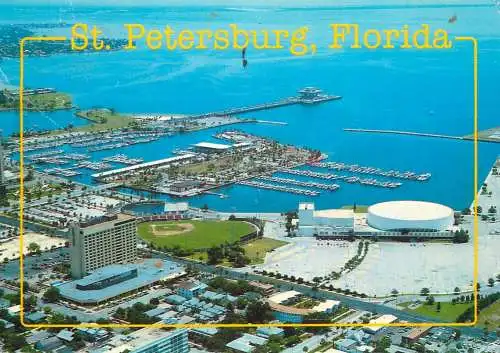USA St Petersburg FL aerial view