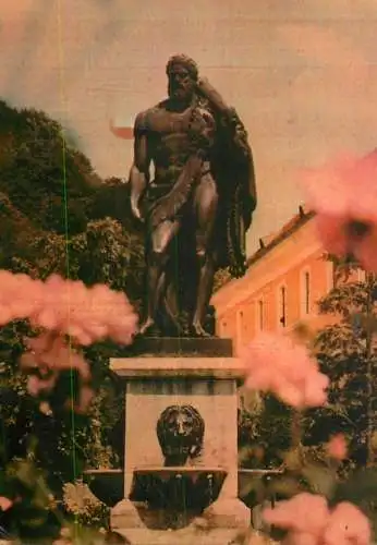 Romania Baile Herculane Statuia lui Hercule