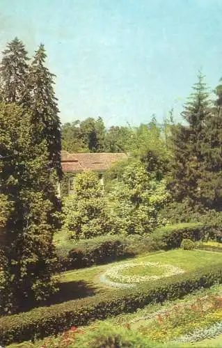 Romania Avrig vedere din parcul sanatoriului