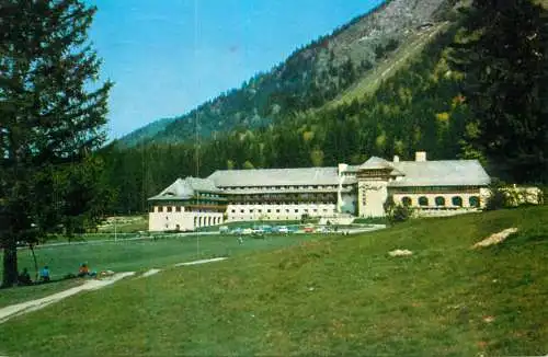 Romania vedere din Poiana Brasov Hotel "Sport"