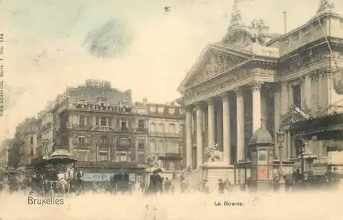 Belgium surface public transport tramway Bruxelles la bourse
