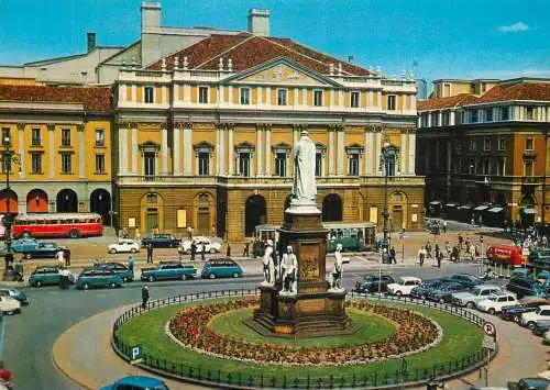Italy Milano Scala square