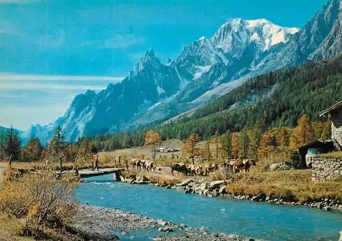 Italy Courmayeur Planpincieux M. Blanc
