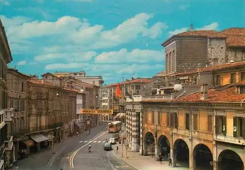 Italy Brescia Zanardelli street