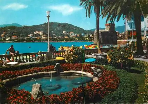 Italy Rapallo gardens