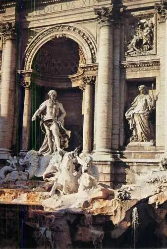 Italy Rome Fontana di Trevi