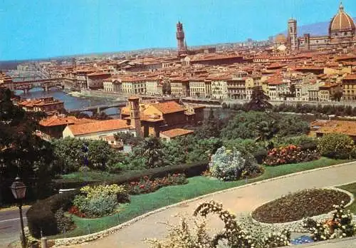 Italy Florence piazzale Michelangelo