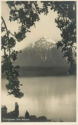 Switzerland Thunersee . Der Niesen