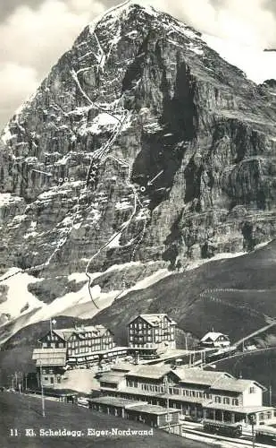 Switzerland Kleine Scheidegg Eiger Nordwand