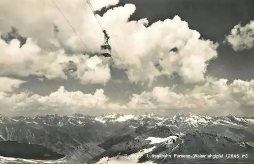 Switzerland Davos Luftseilbahn Parsenn Weissfluhgipfel