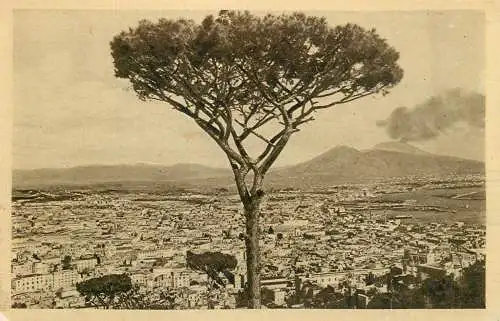 Italy Naples panorama da S. Martino