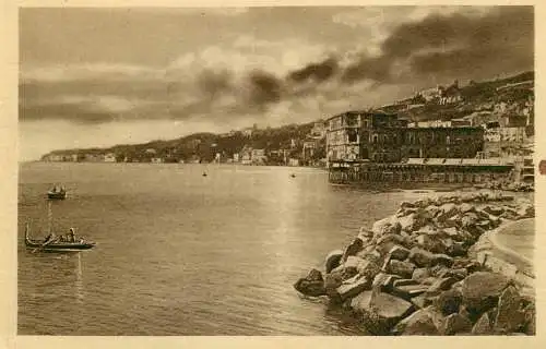 Italy Naples Posillipo e Palazzo Donn'Anna