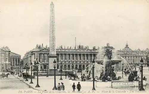 France Paris place de la Concorde