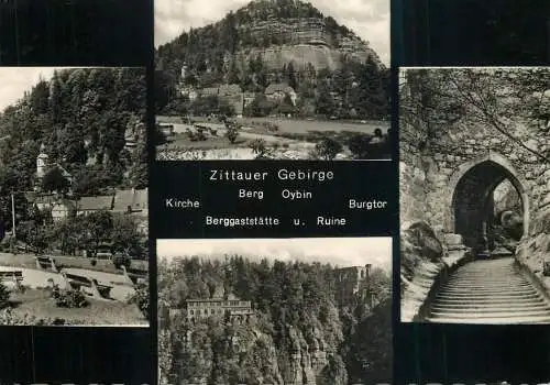 Germany Zittauer Gebirge Kurort Oybin multi view