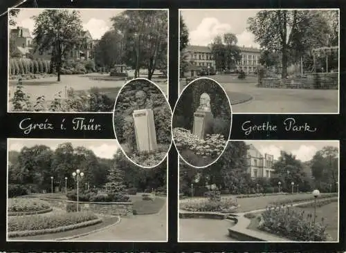 Germany Greiz im Thur Goethe Park multi view