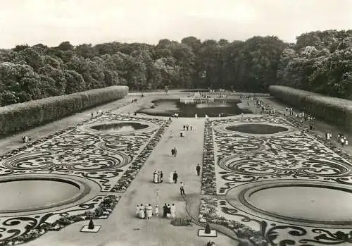 Germany Schloss Bruhl Gartenparterre von der Sudseite