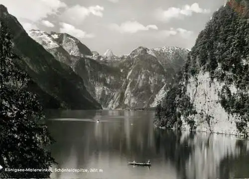 Germany Koningsee Malerwinkel Schonfeldspitze