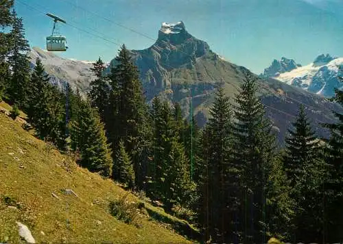 Switzerland Luftselbahn Engelberg-Brunni mit Hahnen