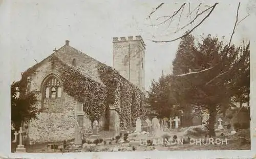 United Kingdom England Llanon church