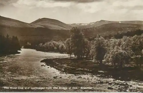 United Kingdom Scotland Braemar river Dee