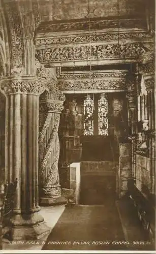 United Kingdom England Roslyn chapel