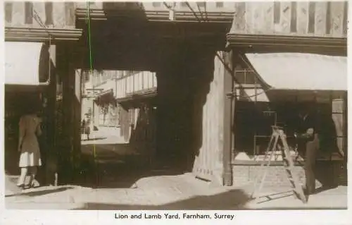 United Kingdom England Surrey lion and lamb yard