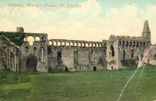 United Kingdom England St. David gateway Bishop palace