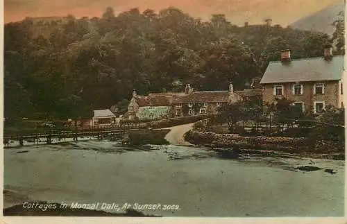 United Kingdom England cottages in Monsal Dale